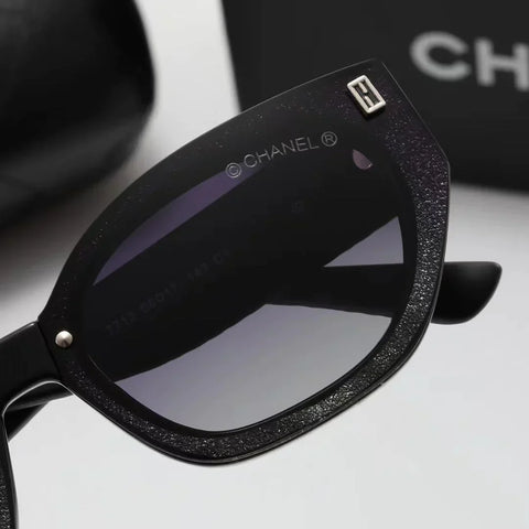 4-color fashion triangle rhombus temple polarized sunglasses