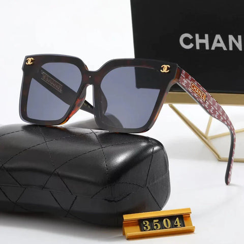6-color fashion temple polarized sunglasses