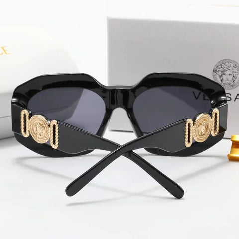 9-color fashion lion head polarized sunglasses