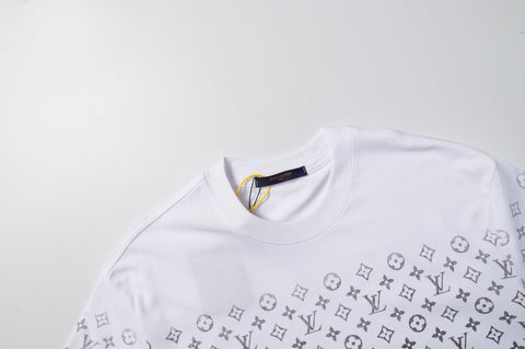 Retro front and back print T-shirt