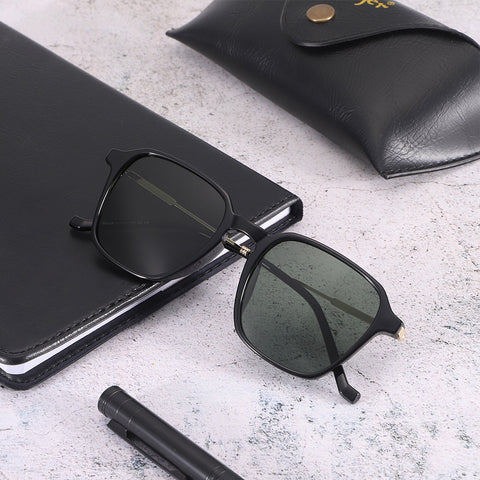 Dollger Amber Square Polarized Sunglasses