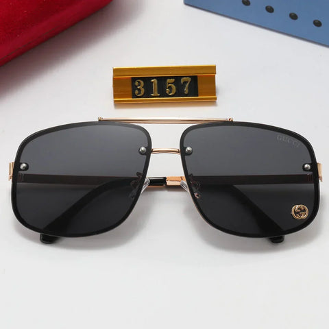 5 color fashion printing oval polarized sunglasses