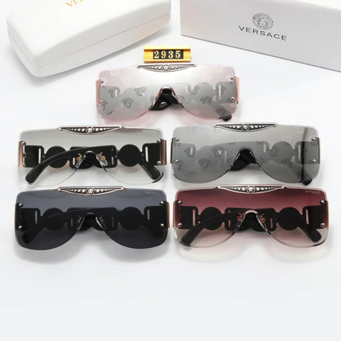 5 Colors Frameless Printing Goggles Polarized Sunglasses