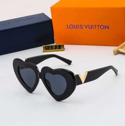 7 Colors Fashion Heart Polarized Sunglasses