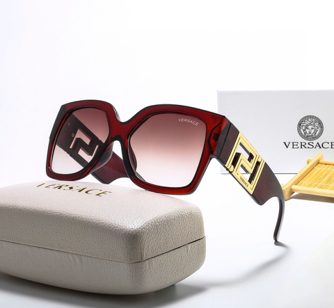 6 color simple hollow flat glasses