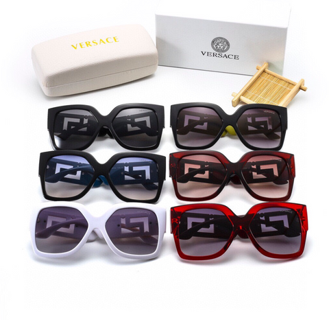 6 color simple hollow flat glasses