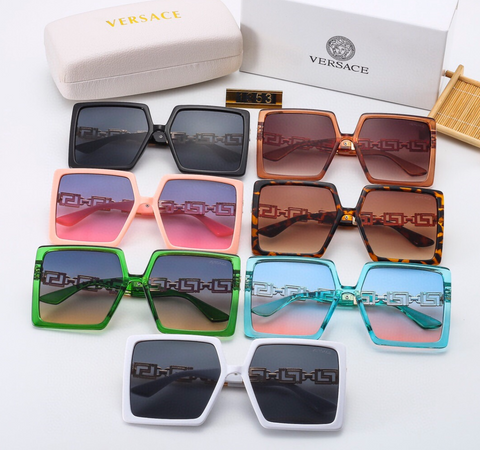 6 color hot sale flat glasses