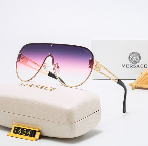 7 Colors Simple Oval  Polarized Flat Sunglasses