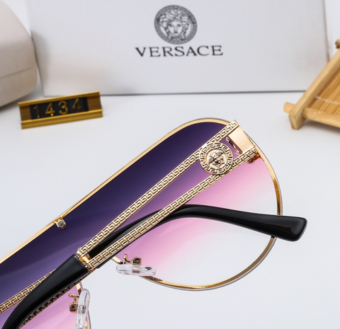 7 Colors Simple Oval  Polarized Flat Sunglasses