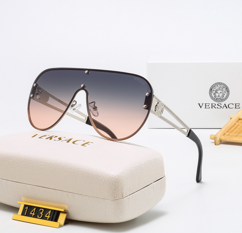 7 Colors Simple Oval  Polarized Flat Sunglasses