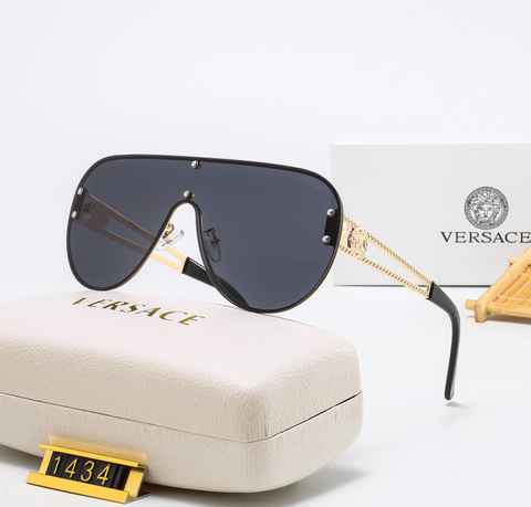 7 Colors Simple Oval  Polarized Flat Sunglasses