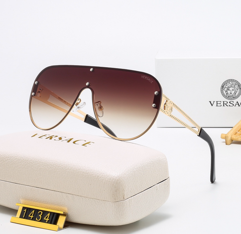 7 Colors Simple Oval  Polarized Flat Sunglasses