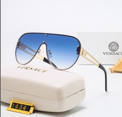 7 Colors Simple Oval  Polarized Flat Sunglasses