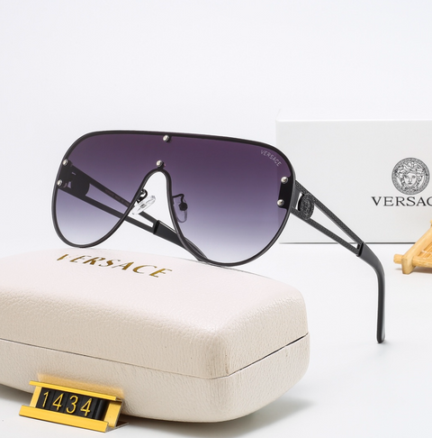 7 Colors Simple Oval  Polarized Flat Sunglasses