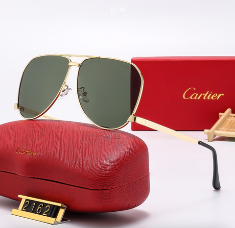 5 Color Women's Metal Sunglasses