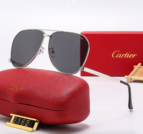 5 Color Women's Metal Sunglasses