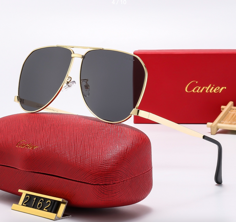 5 Color Women's Metal Sunglasses