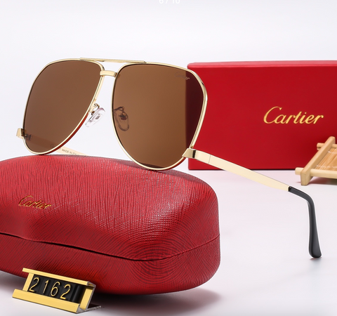 5 Color Women's Metal Sunglasses