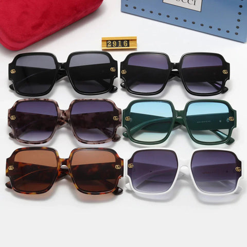 6 Colors Simple British Polarized Sunglasses