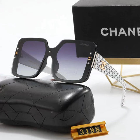 8-color stripe printing temple polarized sunglasses