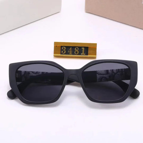 4-color fashion printing temple polarized sunglasses