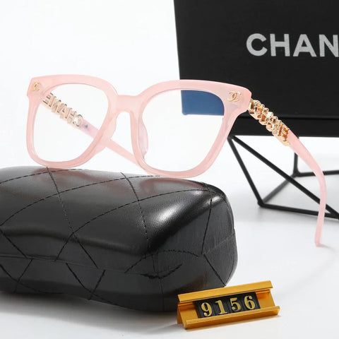 7-color fashion  hollow letter sunglasses