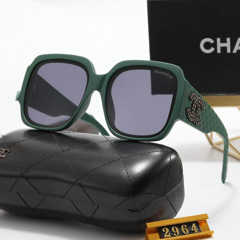 5 Colors Simple Fish Pattern Polarized Sunglasses