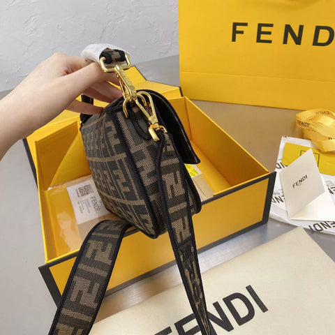 Classic Monogram Embroidered Flap Bag