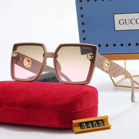 5-color fashion double graffiti printing sunglasses