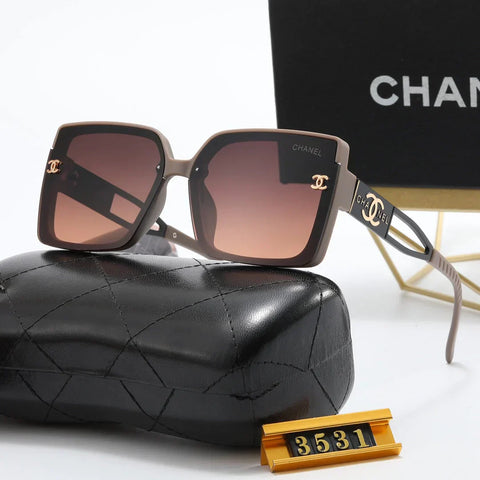 5-Color Fashion  Temple Hollow Sunglasses
