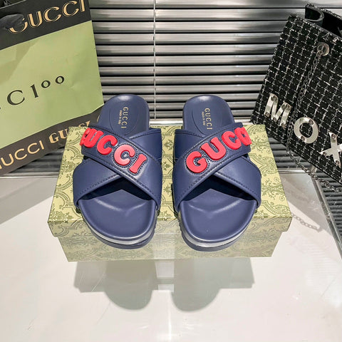 Couple Cross Strap Flats