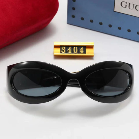 4-color fashion letter polarized sunglasses