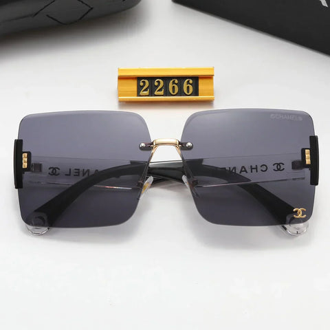 6-color fashionable transparent printing temple polarized sunglasses