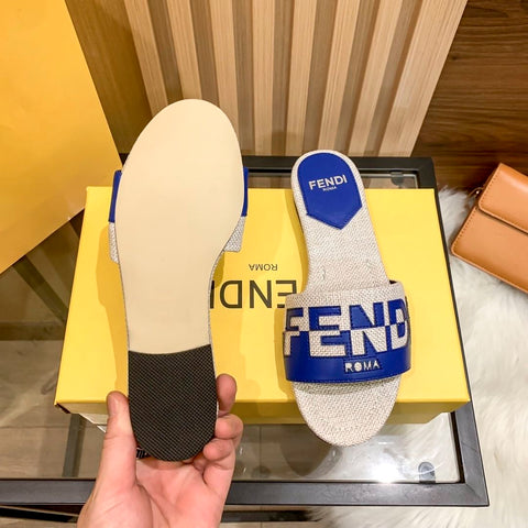 Monogrammed Classic Flat Slippers