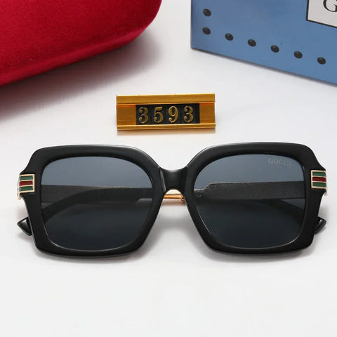 5-color fashion printing stripe polarized sunglasses with temples