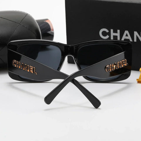 4 color fashion double  print frame polarized sunglasses