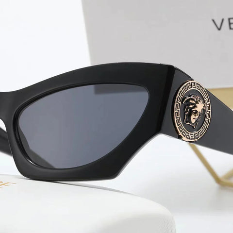 4-color fashion lion head polarized sunglasses