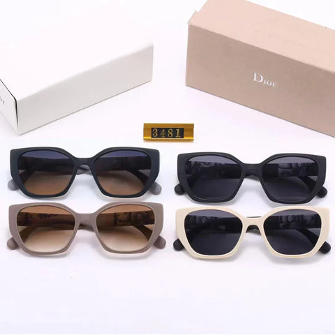 4-color fashion printing temple polarized sunglasses