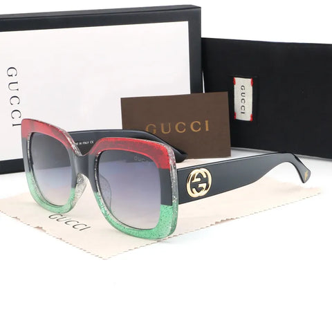 Classic Color Matching Square Sunglasses