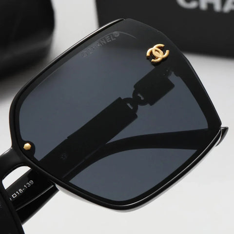 5-Color Fashion Printed Letter Polarized Sunglasses