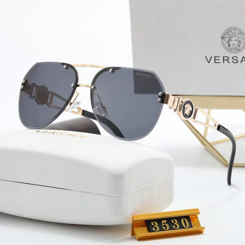 6-color stylish letter sunglasses