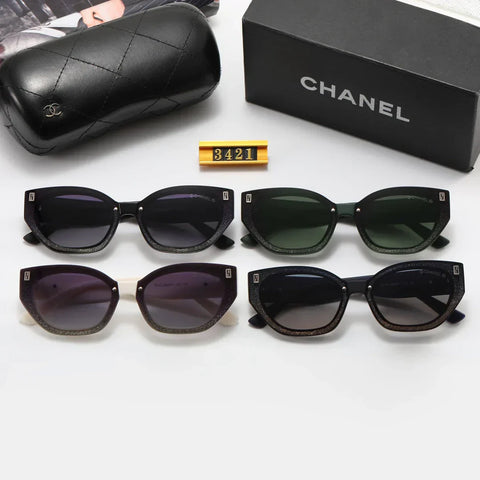 4 color silver frosted frame polarized sunglasses