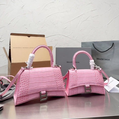 Crocodile Effect Tote Crossbody Bag