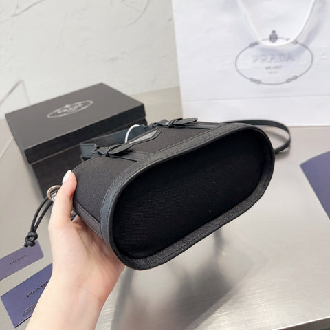 Triangular Logo Casual Handbag