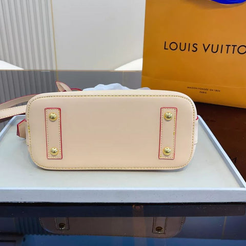 Colorful Polka Dot Monogram Shell Bag