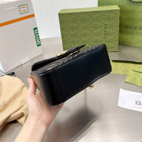 Monogram Flap Chain Mini Handle Bag