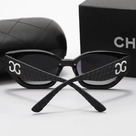 4-color fashion triangle rhombus temple polarized sunglasses