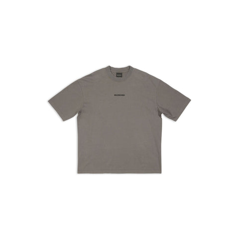 MEN'S BACK T-SHIRT MEDIUM FIT IN GREY