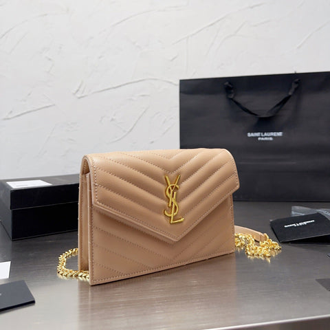 Envelope Wallet Chain Bag