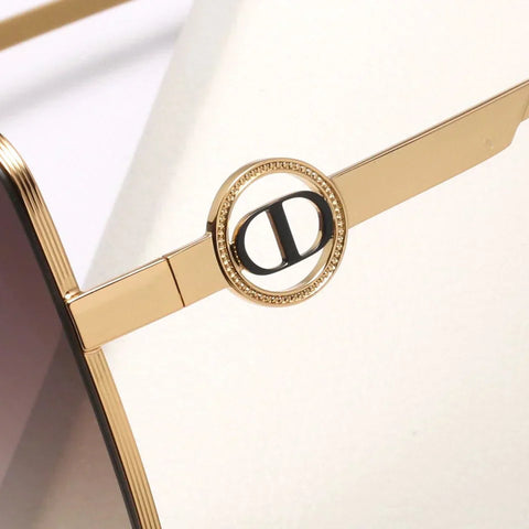 4 color round hollowed out polarized sunglasses